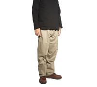 DOCKERS Herren Klassische Passform, Charakteristische Khaki-lux-Baumwoll-Stretch (Normal Groß) Lässige Hose, Timberwolf, 42 W/32 L