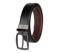 Dockers Herren Klassischer Wendegürtel Gürtel, Schwarz/Camel, 38/40 US Large