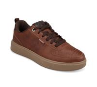 DOCKERS Herren Overtime Laser Casual Schnür-Sneaker, Hellbraun/Schokoladenbraun, 9