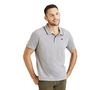 Dockers Herren Perfect Polo T-Shirt, Gray Heather, L