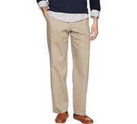 DOCKERS Herren Relaxed Fit Signature Khaki Lux Baumwolle Stretch Hose, Timberwolf, 38W / 29L