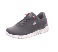 Dockers Herren-Schnürhalbschuh Schwarz-Weiß 43