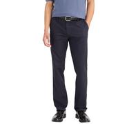 Dockers Men's Signature Khaki Straight FIT Pants, Navy, 33W / 30L