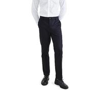 Dockers Men's Signature Stain Defender Slim Creased Chino, Beautiful Black, 33W/36L