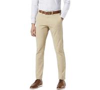 Dockers Herren Smart 360 Flex Chino Slim Hose, Dockers Khaki, 38W / 32L