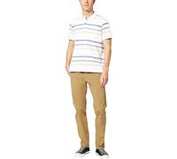 Dockers Herren Smart 360 Flex Chino Slim Hose, Ermine, 33W / 30L