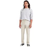 Dockers Herren Smart 360 Flex Chino Slim Hose, Sahara Khaki, 33W / 34L