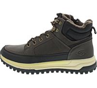 Dockers Herren Stiefeletten/Winterboots Dunkelbraun Synthetik, Größe:41, Farbauswahl:braun