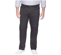 DOCKERS Herren Straight Fit Jean Cut All Seasons Tech Pants (Standard und Big & Tall) Lässige Hose, Steelhead, 48W / 34L