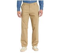 Dockers Herren Straight Fit Signature 2.0 knitterfrei Lässige Hose, New British Khaki, 30W / 30L