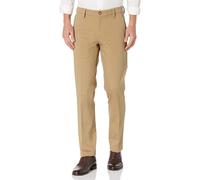 Dockers Men's Straight Fit Workday Khaki Smart 360 Flex Pants D2, New British Khaki/Stretch, 36W x 32L