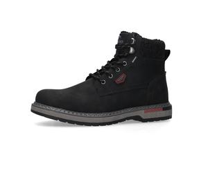 Dockers Herrenschuhe Schnürboots schwarz schwarz - Gr. - 44