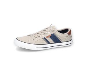 Dockers Herrenschuhe Sportliche Schnürer beige beige - Gr. - 44