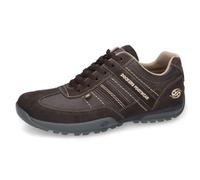 Dockers Herrenschuhe Sportliche Schnürer schoko/schoko - Gr. - 41
