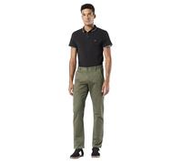 Dockers Hose Alpha Slim Tarped in grünem Olive W33 / L34 Slim Fit