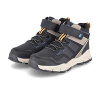 Dockers Kinder Stiefeletten Outdoorboots Schwarz wasserfest isolierend, Größe:37, Farbauswahl:schwarz-Kombi