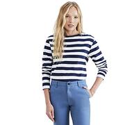 Dockers Ls Boatneck Tee Regular Pismo Navy Blazer Stripe S -