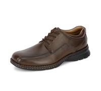 DOCKERS Men’s Trustee Leather Oxford Dress Shoe, Dark Tan, 14