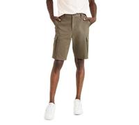 Dockers Men's Cargo Perfect Short, Earth Moss, 33