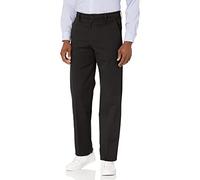 Dockers Men's Classic Fit Workday Khaki Smart 360 Flex Pants Lssige Hose, Black (Stretch), 36W / 32L