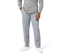 Dockers Men's Classic Fit Workday Khaki Smart 360 Flex Pants Lssige Hose, Burma Grey (Waterless), 40W / 34L
