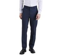 Dockers Men's Signature Stain Defender Straight Pants, Navy Blazer, 33W/32L