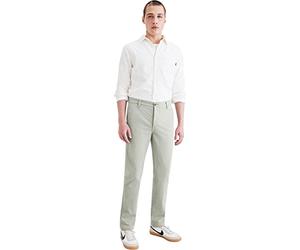 Dockers Men's Slim Fit Supreme Flex Alpha Khaki Pants