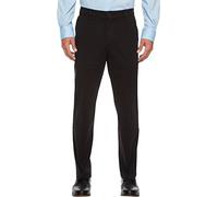 Dockers Men's Straight Fit Workday Khaki Smart 360 Flex Pants D2, Black/Stretch, 42W x 32L