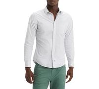 Dockers Men's Ultimate Shirt Slim, Mattias Lucent White, XS