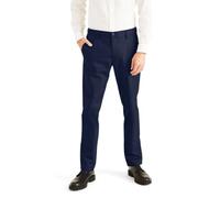 Dockers Herren Signature Stain Defender Slim Creased Chino, Navy Blazer, 40W 34L