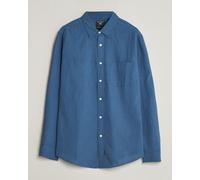 Dockers Slim Linen/Cotton Shirt Bering Sea Blau XXL