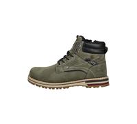 Schnürstiefelette DOCKERS BY GERLI "Dockers by Gerli Stiefelette Lederimitat", Damen, Gr. 43, grün (olive), Lederimitat, Schuhe Schnürstiefelette (72878308-43) olive