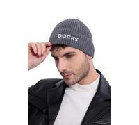 DOCKS Beanie Mütze Wintermütze Strickmütze Sportmütze Dehnbare Weiche Warme Mütze Unisex Herren Damen grau