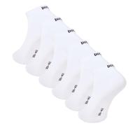DOCKS Socken Sneaker Socken Baumwolle Weiß Schwarz Größen 35-38 39-42 43-46 Weiß 35-38 24er Pack
