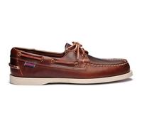 Sebago Mokassins DOCKSIDES PORTLAND WAXED in Braun 43
