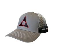 Dodge Fratzog Gravel Snapback Trucker Hat - Schwarz/Grau/Weiß, Schwarz/Rot/Offwhite, Einheitsgröße