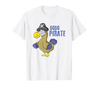 Dodo Pirat Preisgünstiges Grafik-T-Shirt, Herren, Weiß, M
