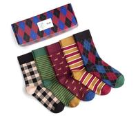 Dodo socks - Lustige Bunte Socken aus Baumwolle - Unisex für Damen, Herren - Große Auswahl an Funny Motiven - Premium Qualität, 5 Paar (44-46, Oxford Box)