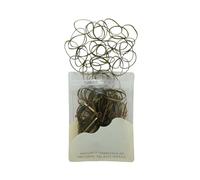 Dofash 2 * 75MM Schlangenfreie elastische Haarbänder Gummibänder für Haar Elastische Haarbänder Haargummibänder Haargummibänder für Frauenhaar bis 150pcs (Blond)