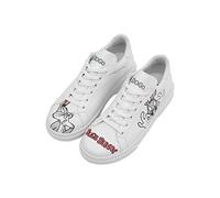 DOGO Ace Sneakers Ace Sneakers - What's Up Doc? Bugs Bunny Vegan und Handgefertigt Damen Sneakers Atmungsaktives Design