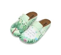 DOGO Damen Clogs - Vegane Damen Clogs und Nachhaltige und Bunte Pantoletten 38