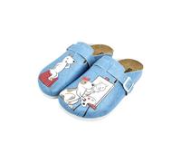 DOGO Damen Comfie Sandalen, blau, 40 EU