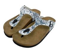 DOGO Damen Lila Flipflop, bunt, 40 EU