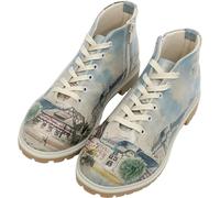 DOGO Damen Shortcut Fashion Boot, Mehrfarbig, 36 EU