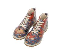 DOGO Damen Shortcut Fashion Boot, Mehrfarbig, 39 EU