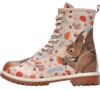 DOGO Lange Stiefel für Damen - veganes Leder und einzigartiges Design, Damen-Winterstiefel, bequeme und stilvolle Damenstiefel