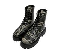 DOGO Navy - I am an American - Vegane Damen Boots und Nachhaltige und Bunte Stiefeletten - Trendige Bequeme Stiefel für Damen 39