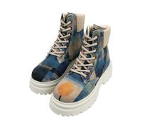 DOGO Nimble Boots - Petals - Vegane Damen Boots und Nachhaltige und Bunte Stiefeletten - Trendige Bequeme Stiefel für Damen 40