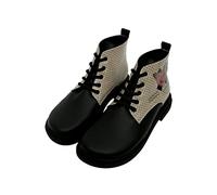DOGO Schuhe Vegane Damen Victoria Boots - Minima Butterfly
