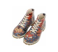 DOGO Shortcut Boots - Hello Pumpkin - Vegane Damen Boots und Nachhaltige und Bunte Stiefeletten - Trendige Bequeme Stiefel für Damen